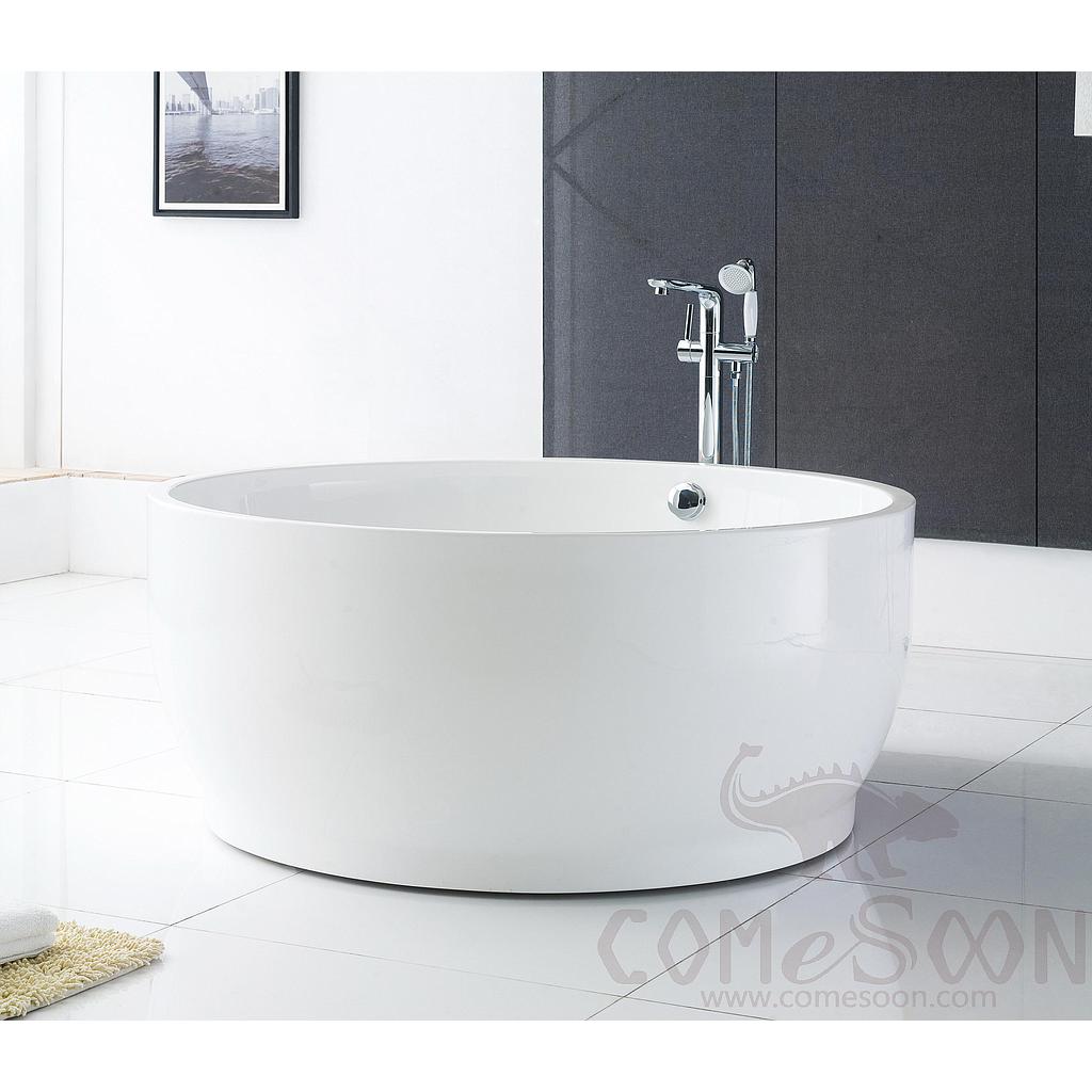 Round Freestanding Bathtub, 1200*1200*600mm