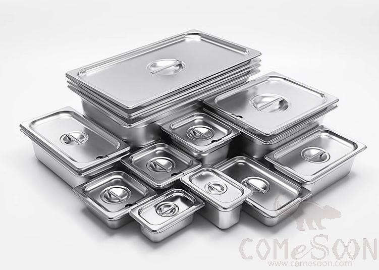 Deep Tray，SS304，L60*W40*H4.8cm