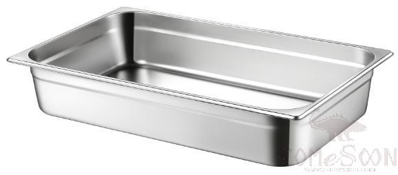 1/1 GN Pan，SS201，L530*W325*H150mm