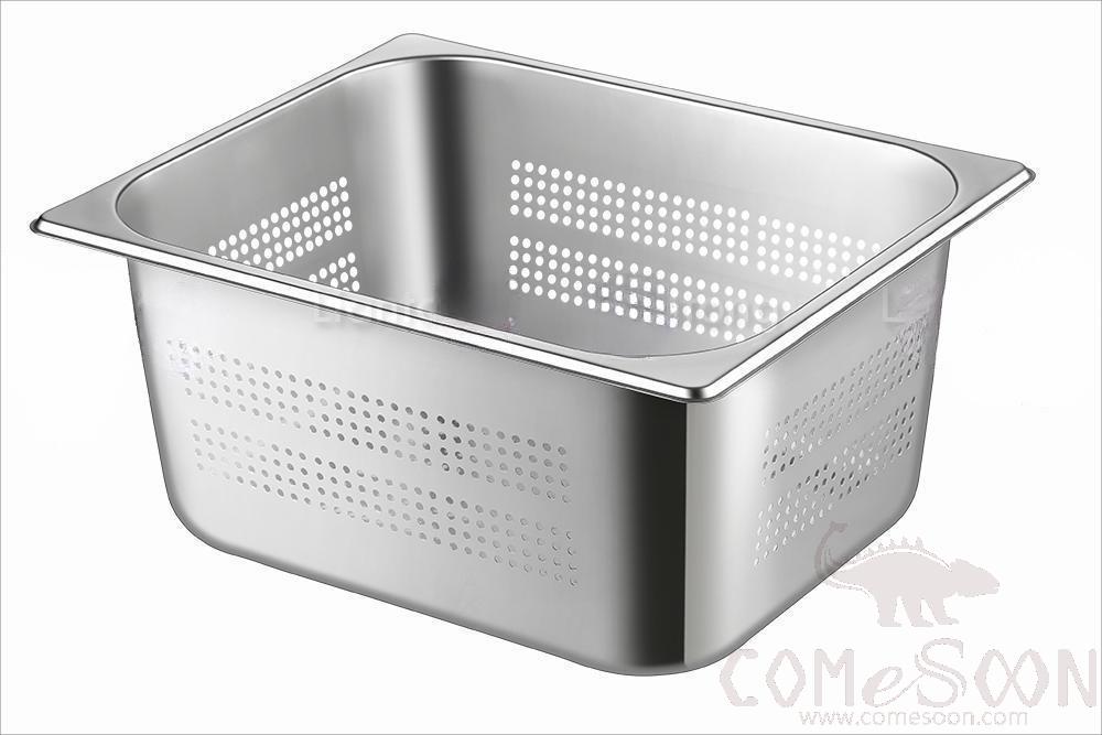 1/2 Perforated GN Pan，SS304，L325*W265*H200mm