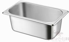 1/4 GN Pan，SS304，L265*W162*H150mm