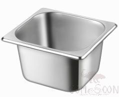1/6 GN Pan，SS304，L176*W163*H150mm