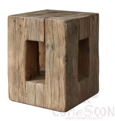 Small Stool, Old Oak, L35*W35*H45 cm