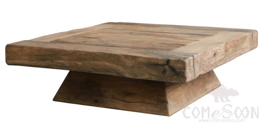 Square Table, Old Oak, L110*W110*H34 cm