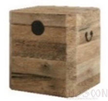 Bedside Box, Old Oak, L52*W48*H55 cm