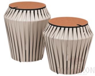 Stool, W33*D33*H42/50 cm