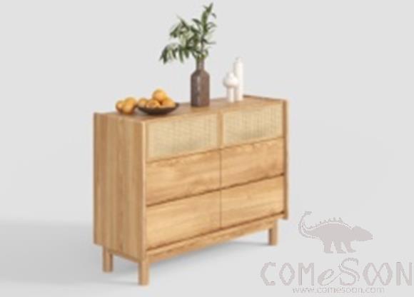 Chest Of Six Drawers, W105*D40*H80 cm