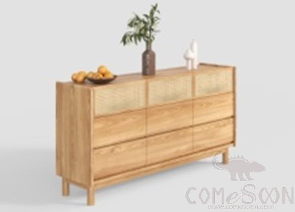 Cabinet Of Nine Drawers, W155*D40*H80 cm