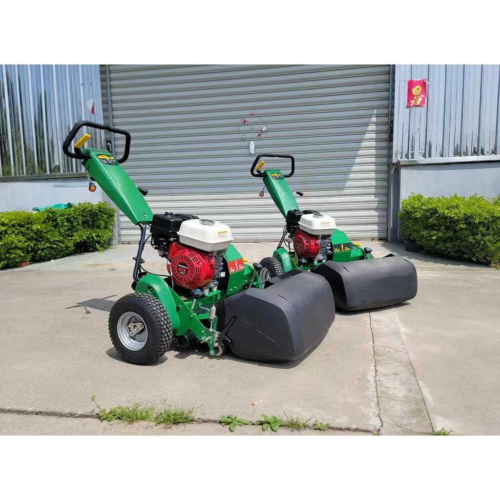 Professional Petrol Powered Cylinder Mower Greening Machine Lawn Trimmer, L180*W95*H100 cm