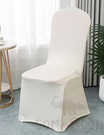 Chair Cover-Spandex-Lvory
