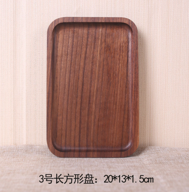 Wooden Tray, L20*W13*H1.5cm