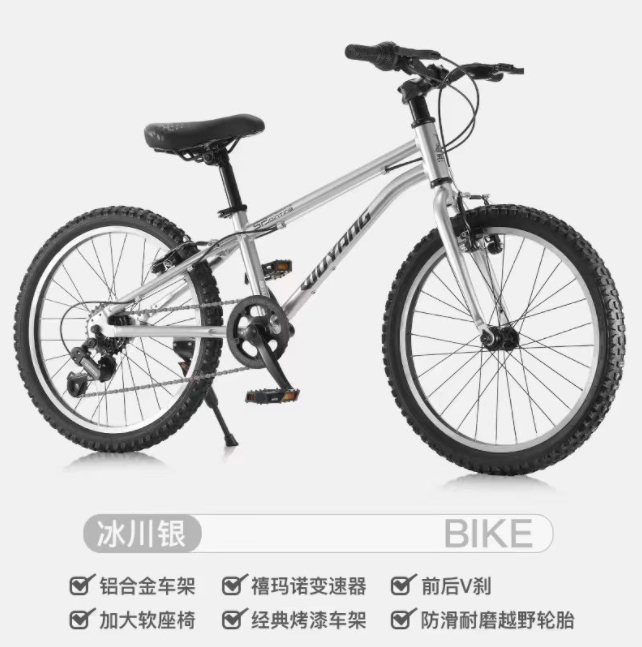18&quot; Children's Aluminium Bicycle, Silver