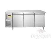 3 Doors Under Counter Fridge, +0°C / +10°C, 1950*700*850mm