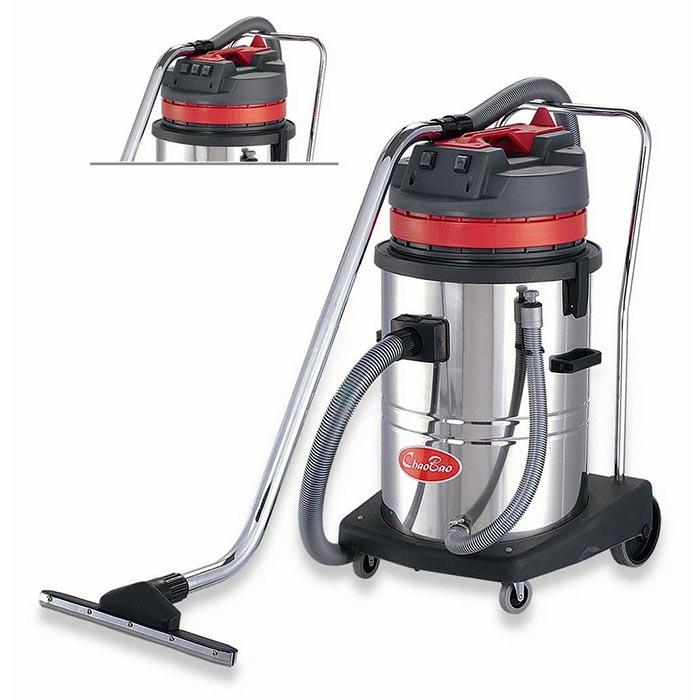 Cleaning Machine - 60 Litre Stainless Steel Bucket Vacuum Suction Machine (2000W 220V)