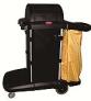 Multipurpose Cleaning Trolley With Cover , Public Area Housekeeping Trolley