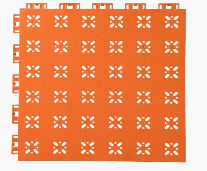 Sports floor-rubber