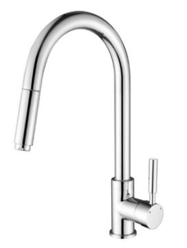 Pull Type Kitchen Faucet-Brass