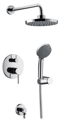 Concealed Shower-Brass