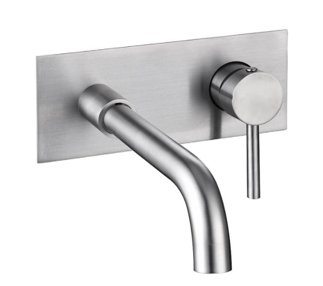 Concealed Wall Basin Faucet-Brass