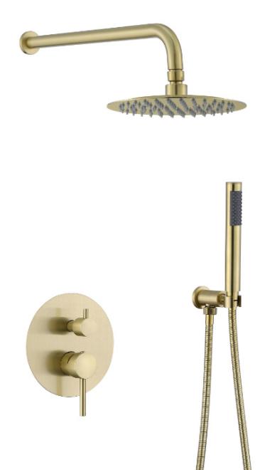 Concealed Shower-Brass