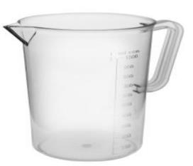 JD Series-1000MLPC Measuring cup 1L