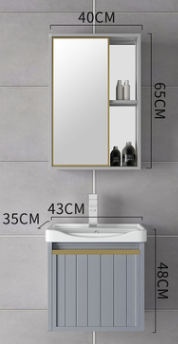 Bathroom cabinet / L:430mm