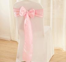 Chair cover band-Light pink-18*270cm