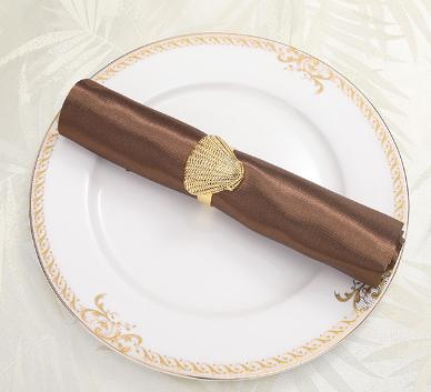 Napkin-Dark brown-50*50cm-Polyester