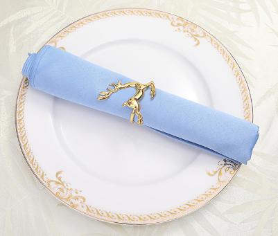 Napkin-Sky blue-50*50cm-Polyester