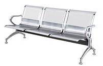 Stainless steel row chair WL500-03F
