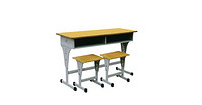 Desk and chair