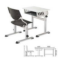 Desk and chair