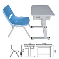 Desk and chair