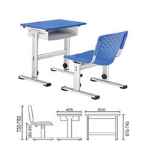 Desk and chair