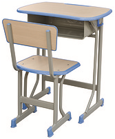 Single child desk and chair