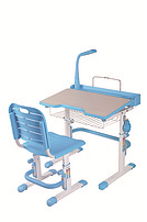 Children's desks and chairs are comfortable