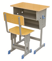 Single desk and chair
