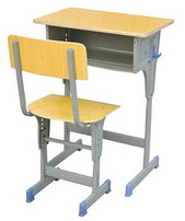 Single desk and chair
