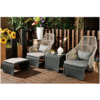 Outdoor webbing lounge chair 1