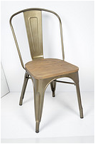 Metal bar chair