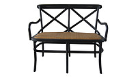 Double cross back chair
