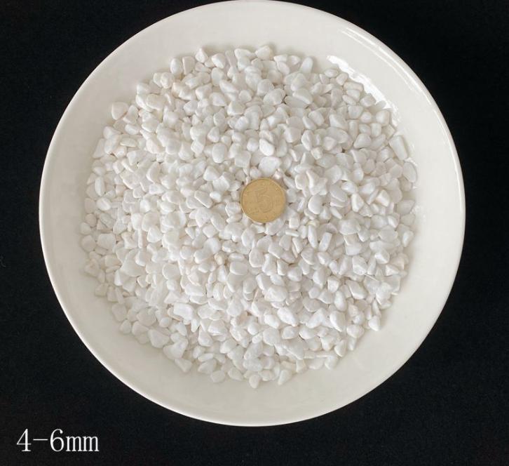 White Pebbles,Diameter 4-6mm
