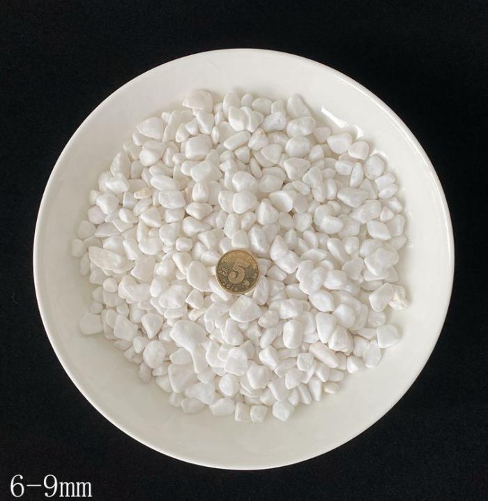 White Pebbles,Diameter 6-9mm