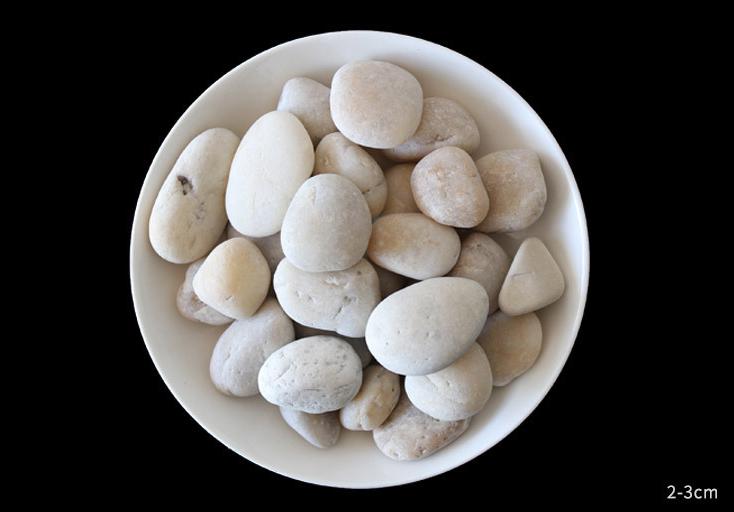 White Pebbles,Diameter 20-30mm