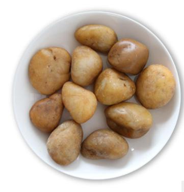 Yellow Pebble,Diameter 20-30mm