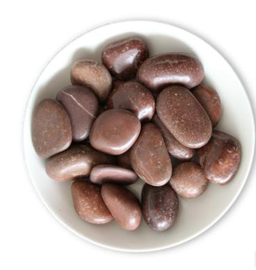High Gloss Red Pebbles,Diameter 20-30mm