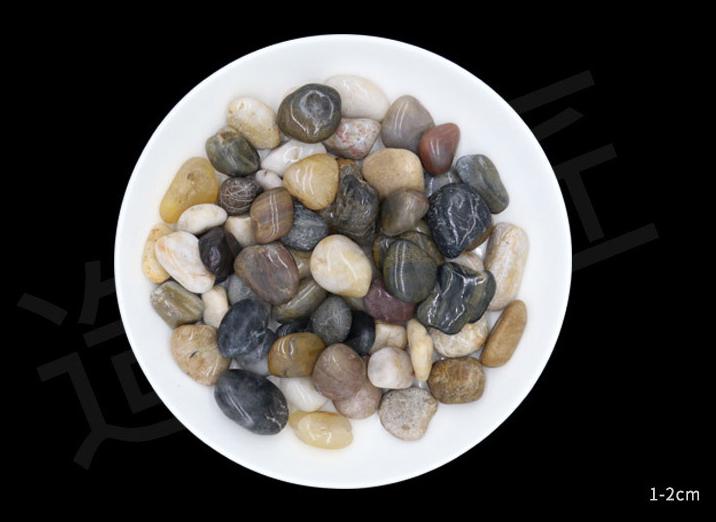 High Gloss Multicolor Pebble,Diameter 10-20mm
