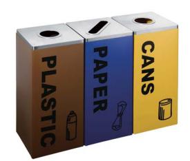 Outdoor Trash Can