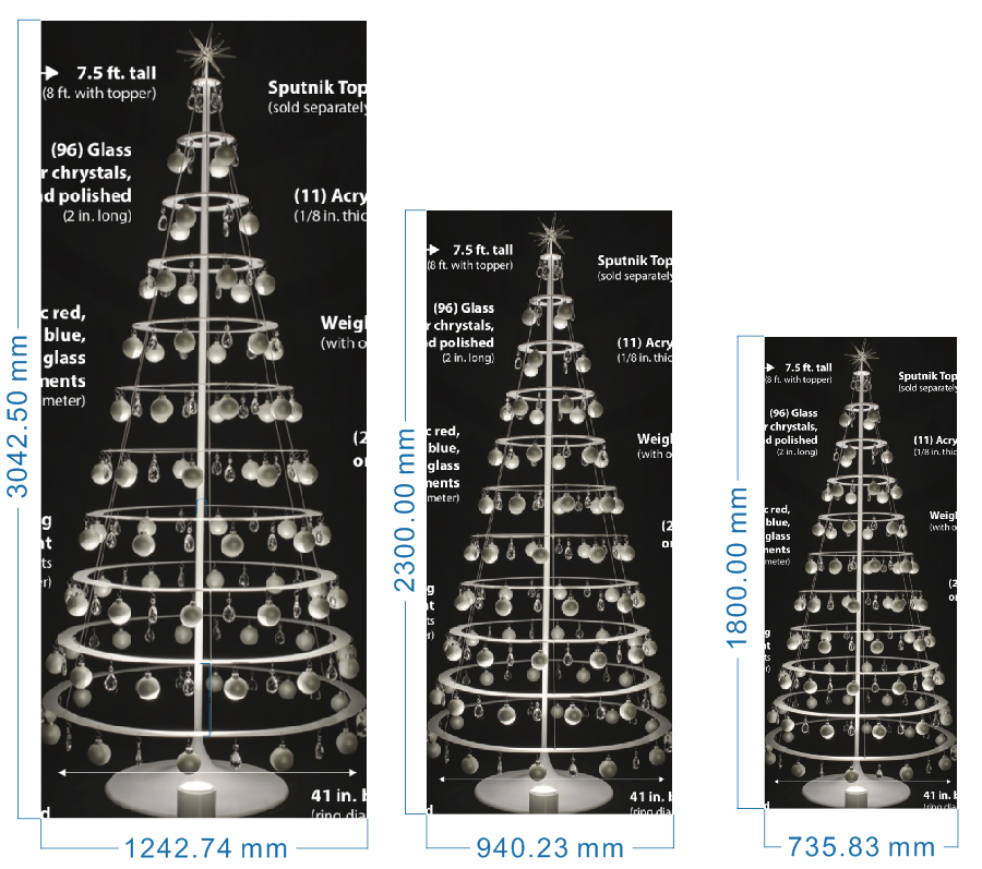 Customized Christmas Tree 3m
