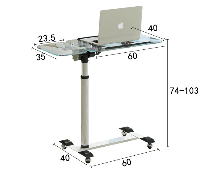 Removable computer desk